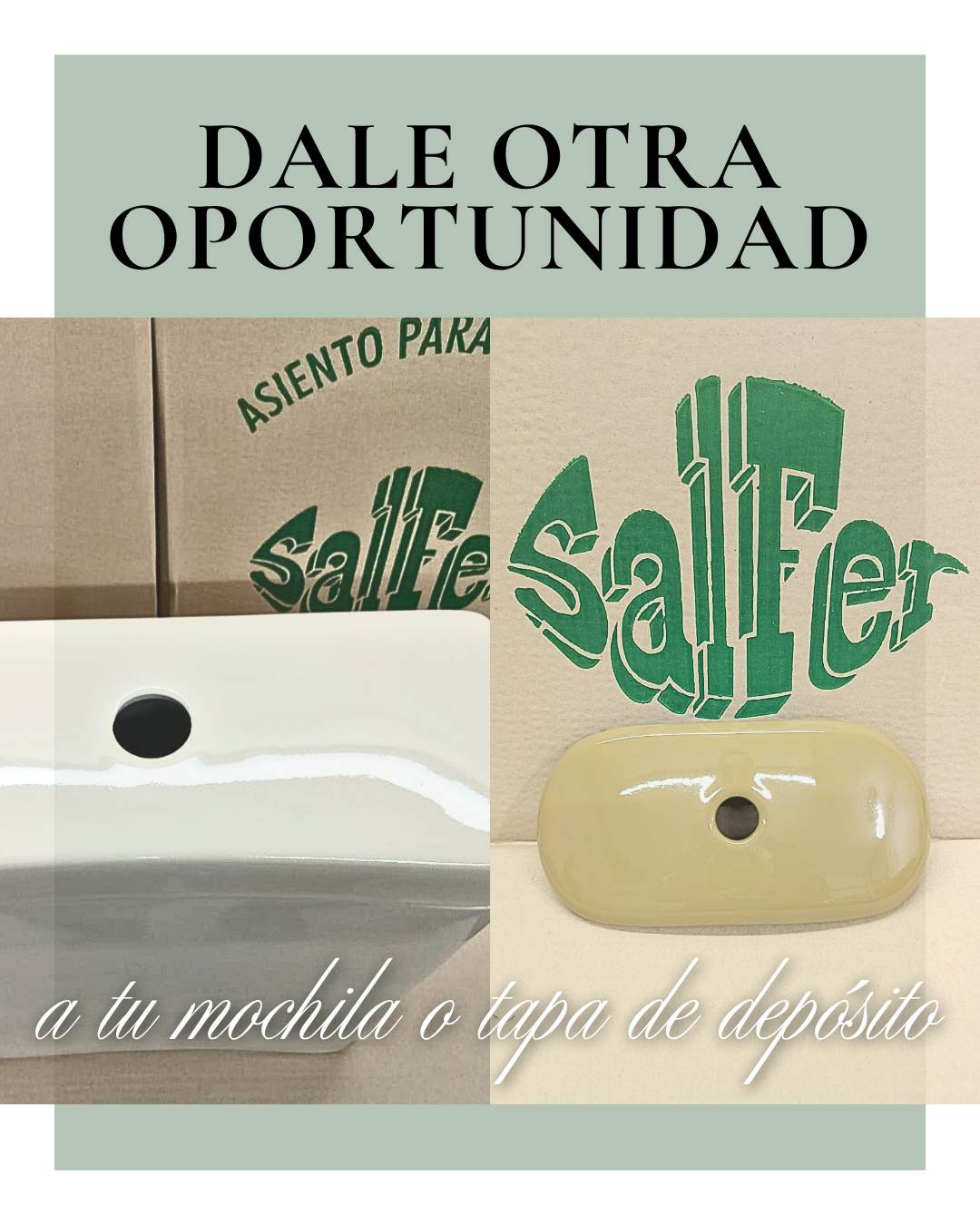 Tapas de deposito y Mochilas